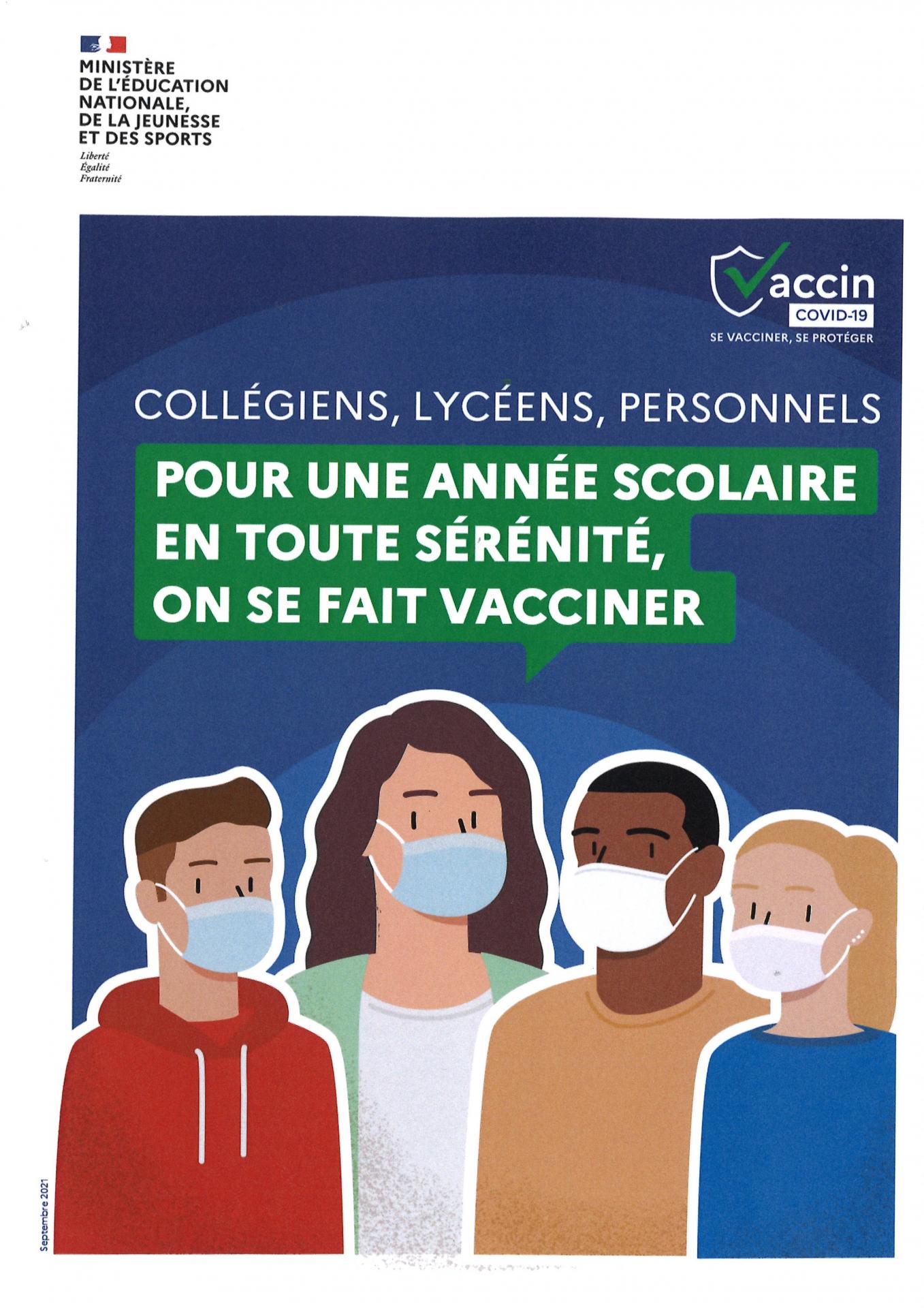 Affiche vaccins ados