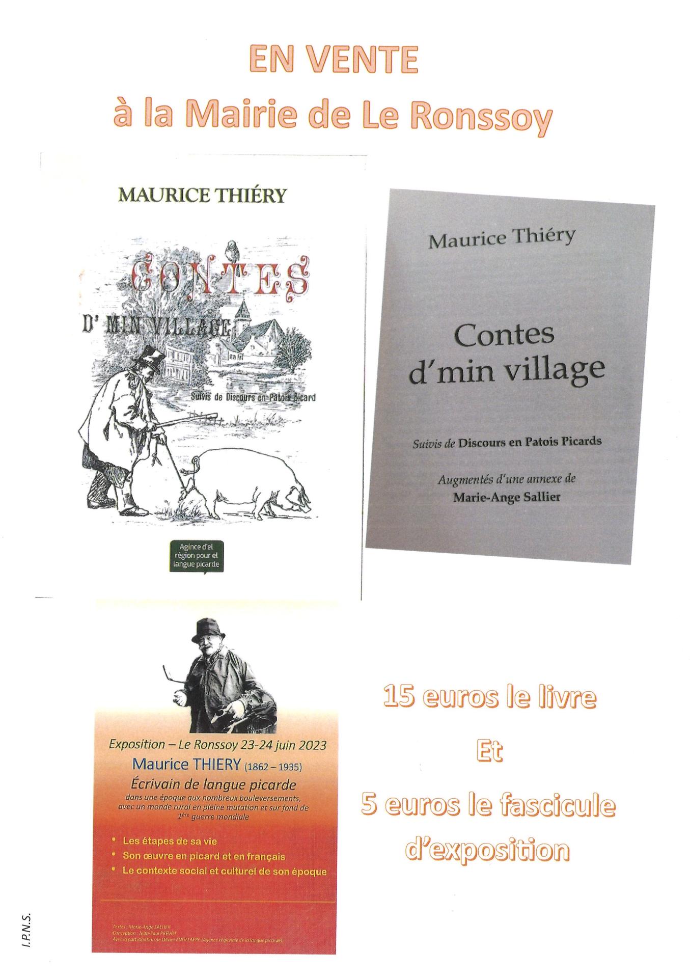 Affiche vente livre