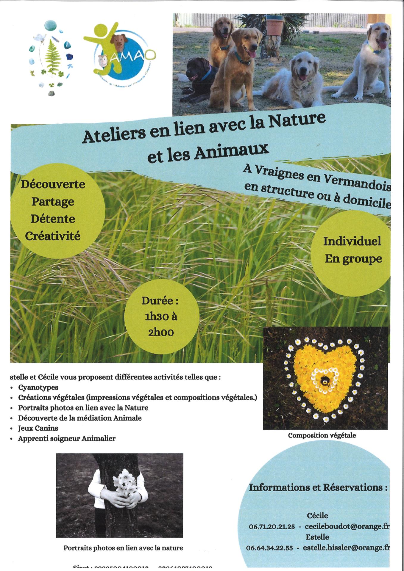 Atelier animaux 2023