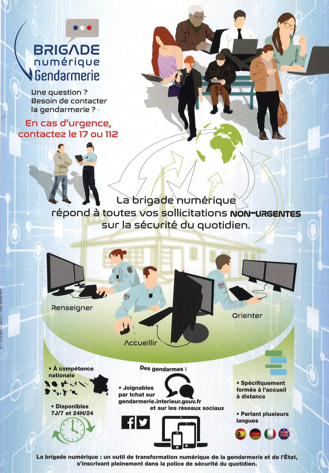 Brigade numerique gendarmerie