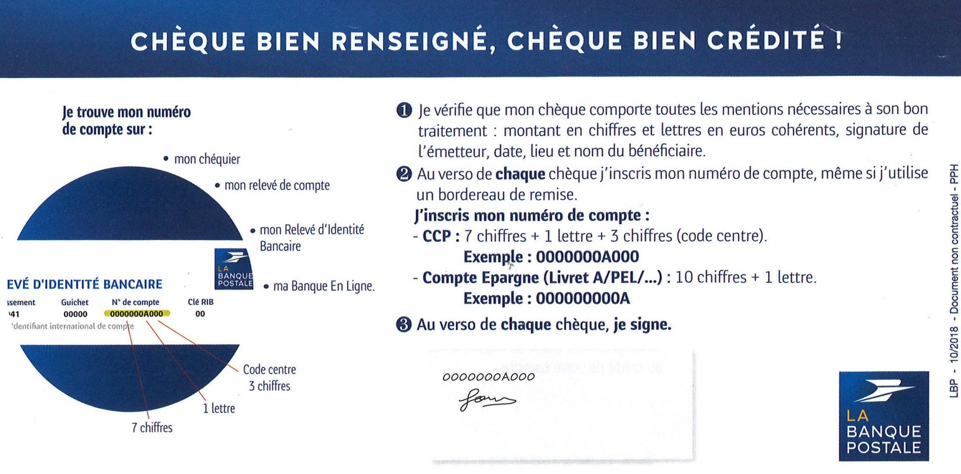 Depot de cheque