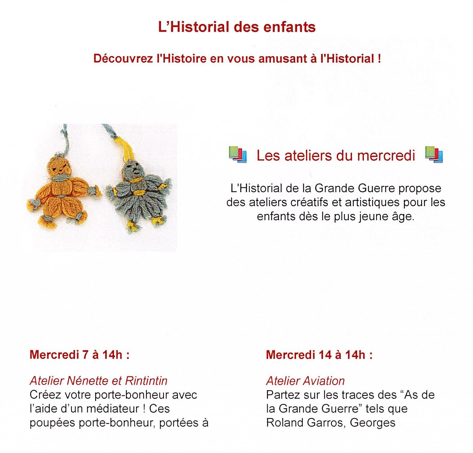Historial des enfants mai 2025 page 1