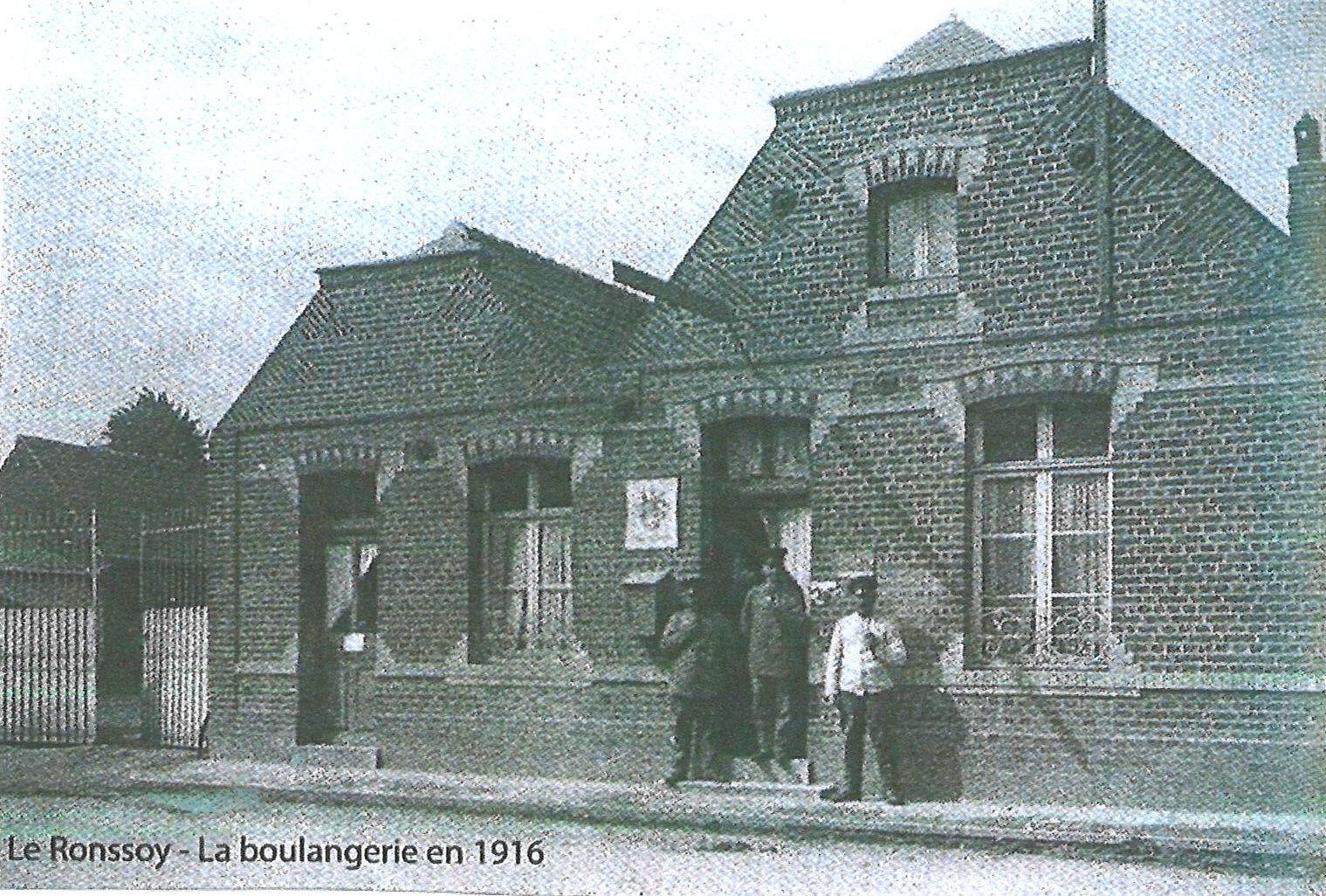 La Boulangerie en 1916