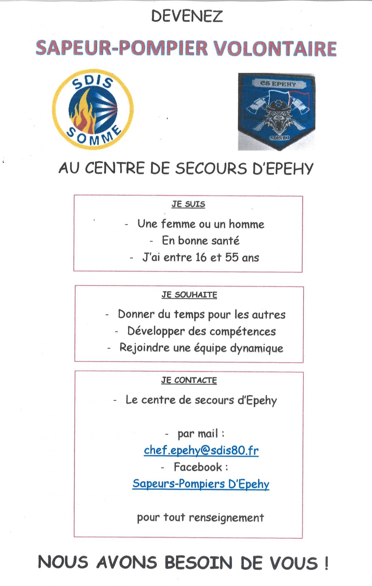 Pub sapeurs pompiers epehy 2023