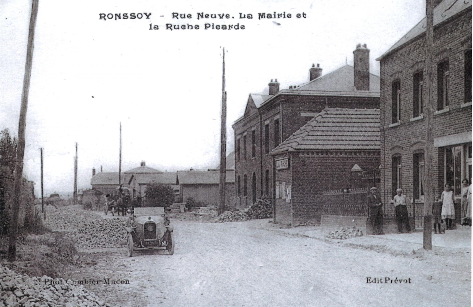 Rue Neuve la Mairie et la Ruche picarde