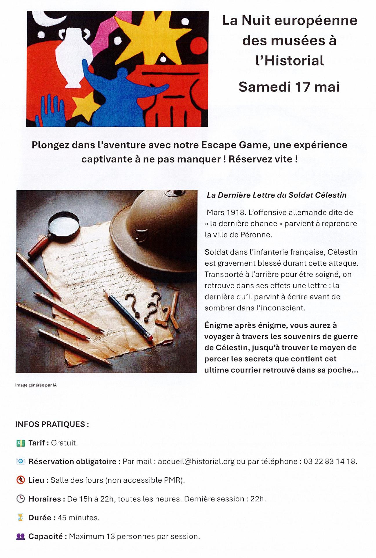 Samedi 17 mai 2025 nuit euro des musees