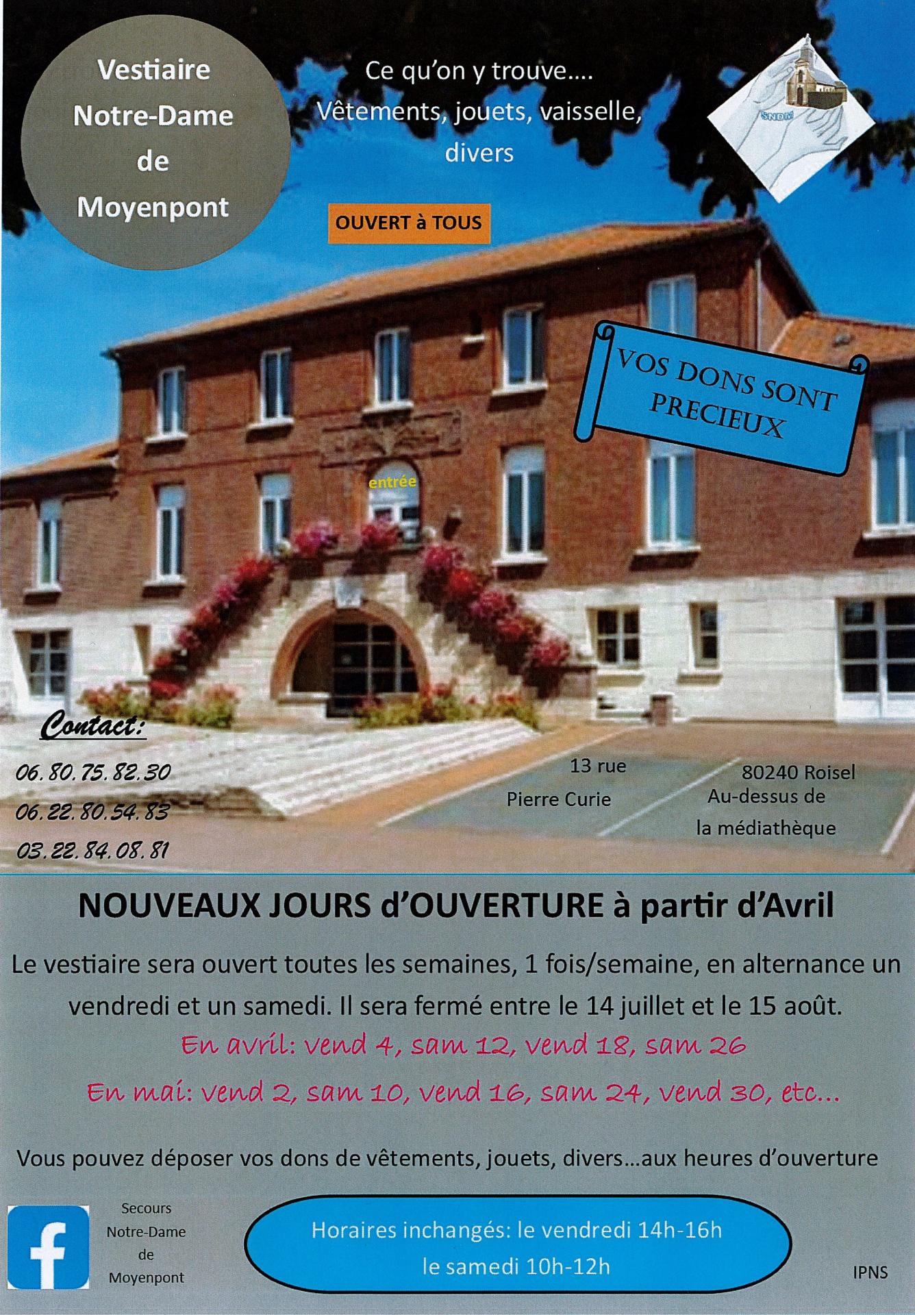 Vestiaires moyenpont 2025