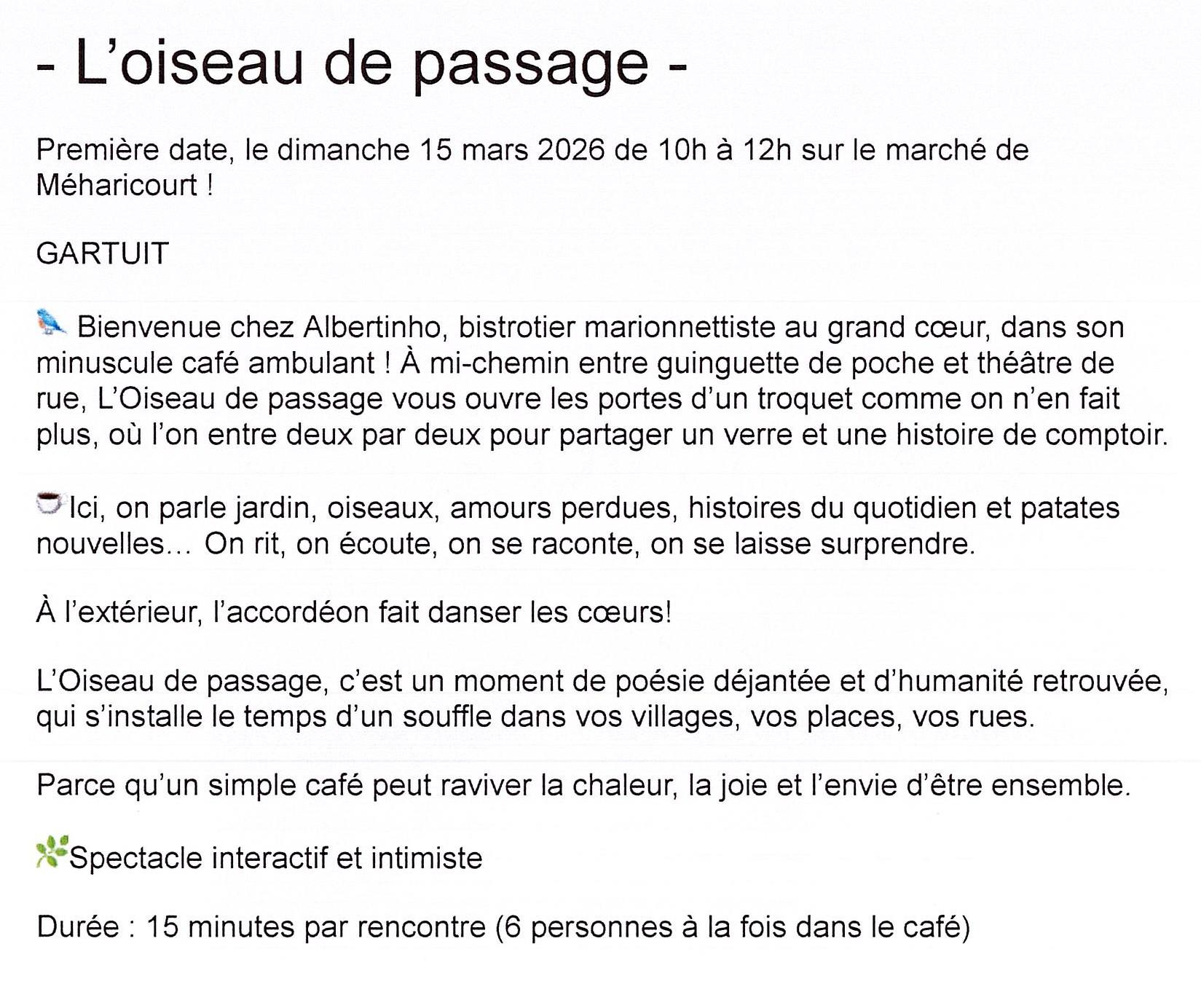 15 mars au 31 mai 2026 l oiseau de passage page 2