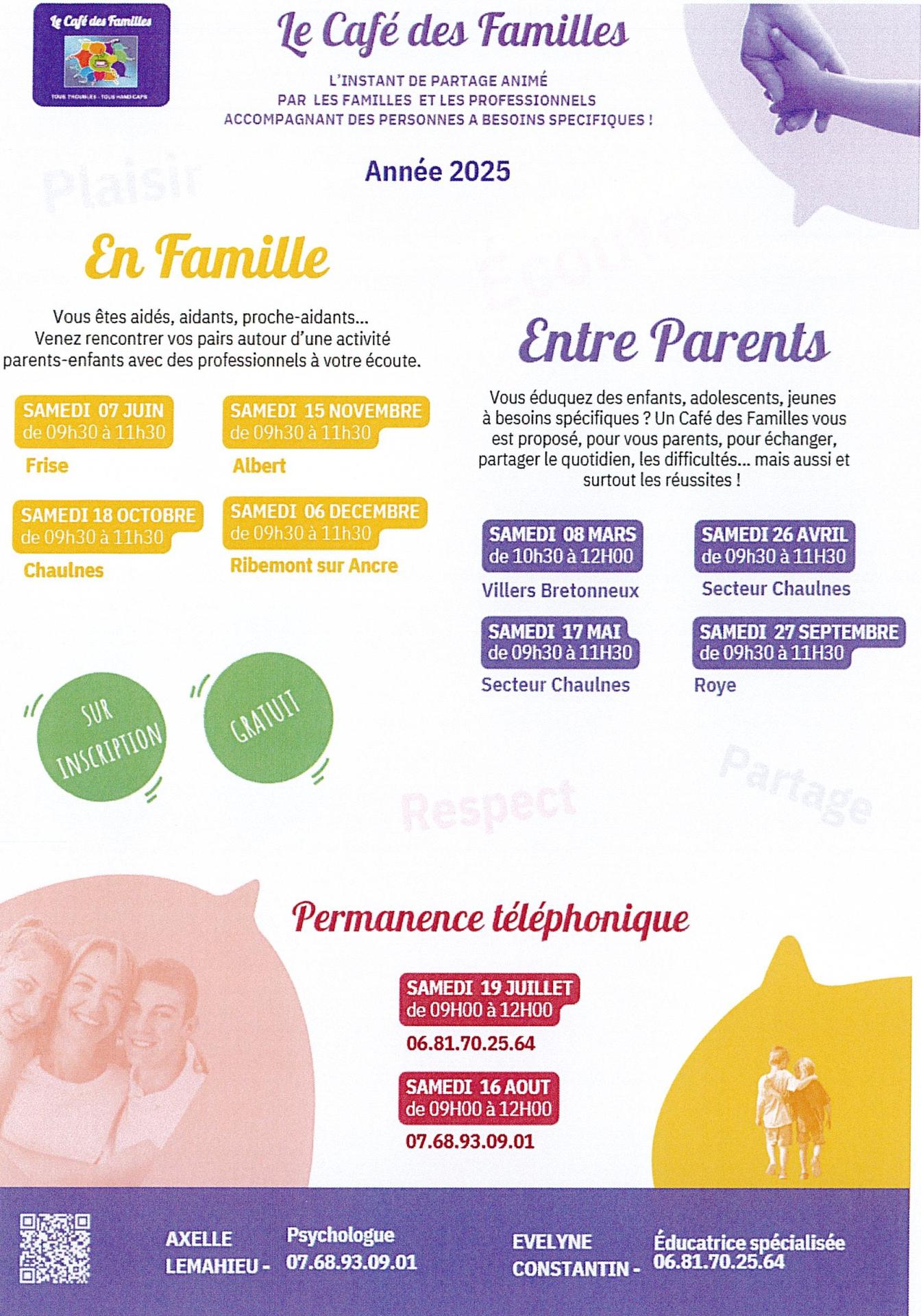 Cafe des familles decembre 2025