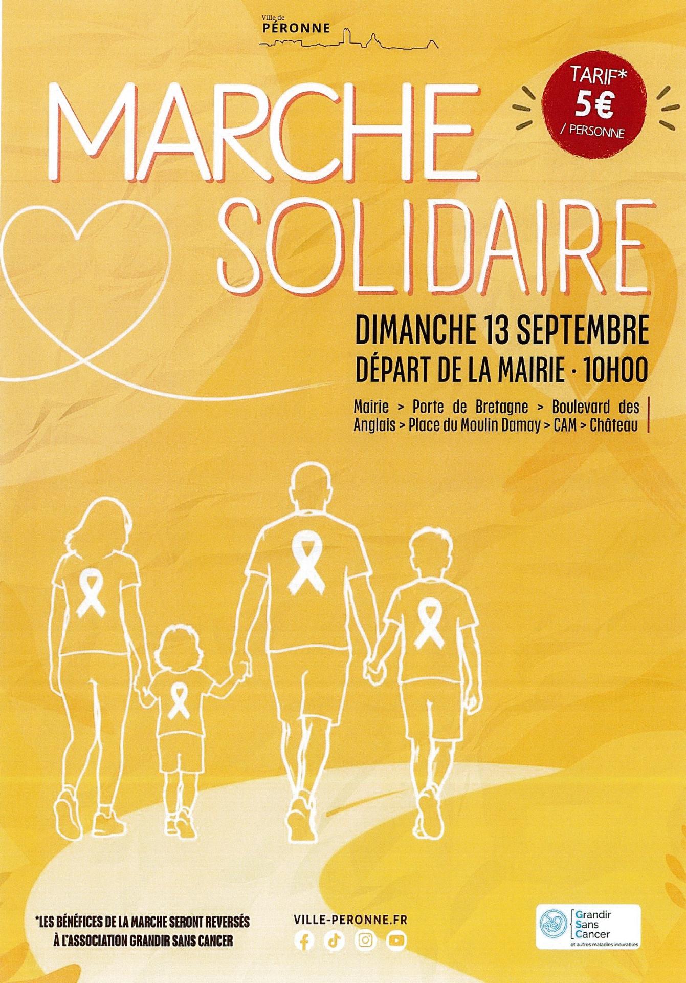 Dimanche 13 septembre 2026 marche peronne