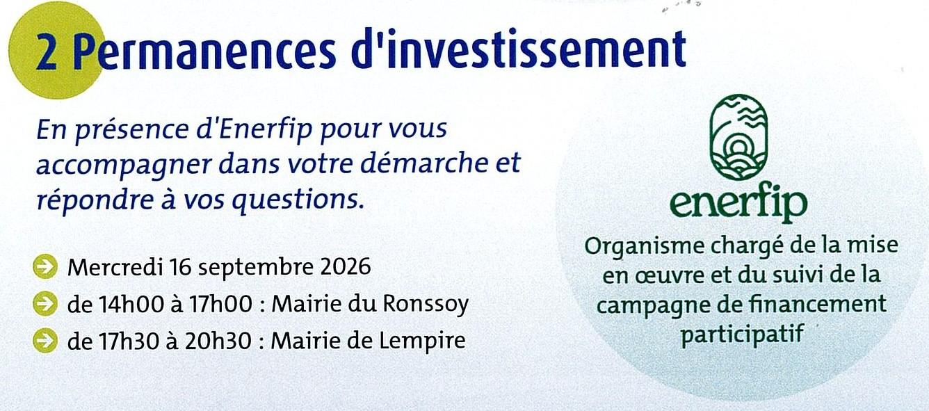 Financement du parc eolien wpd septembre 2026 reunion 2