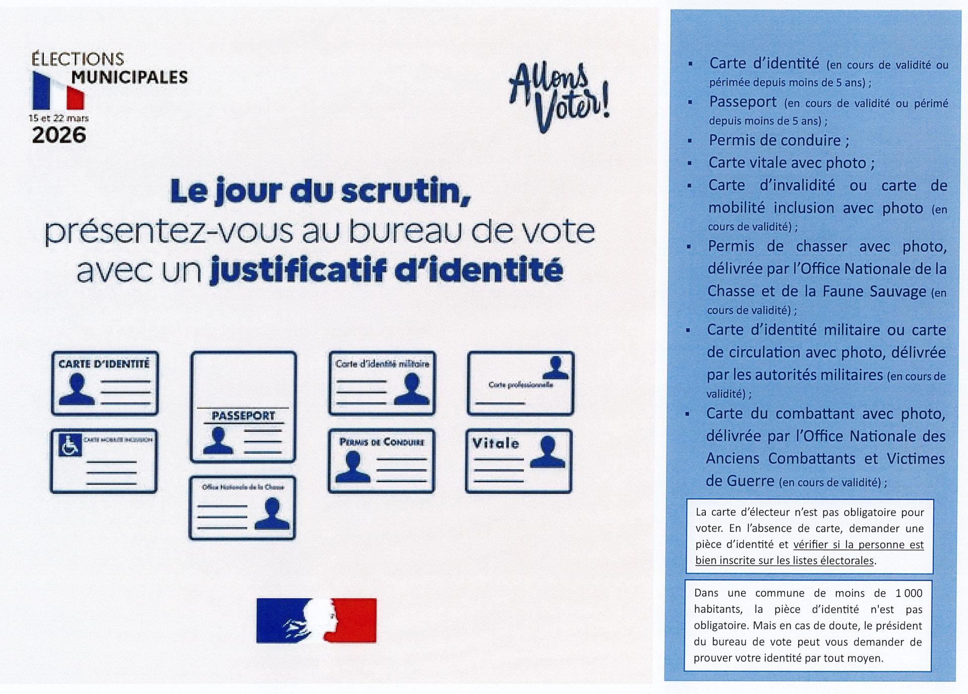 Justificatifs d identite