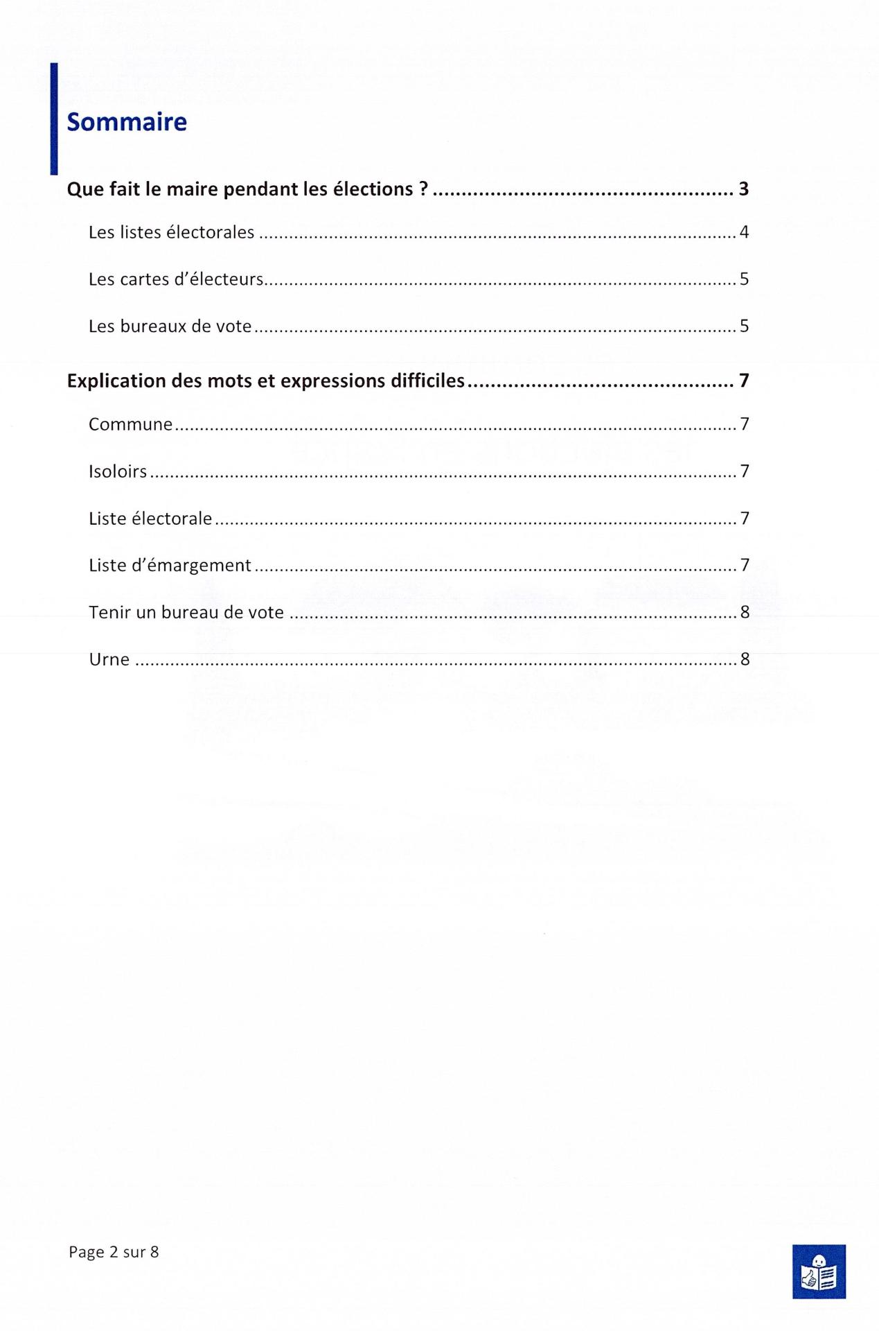 Les elections page 2