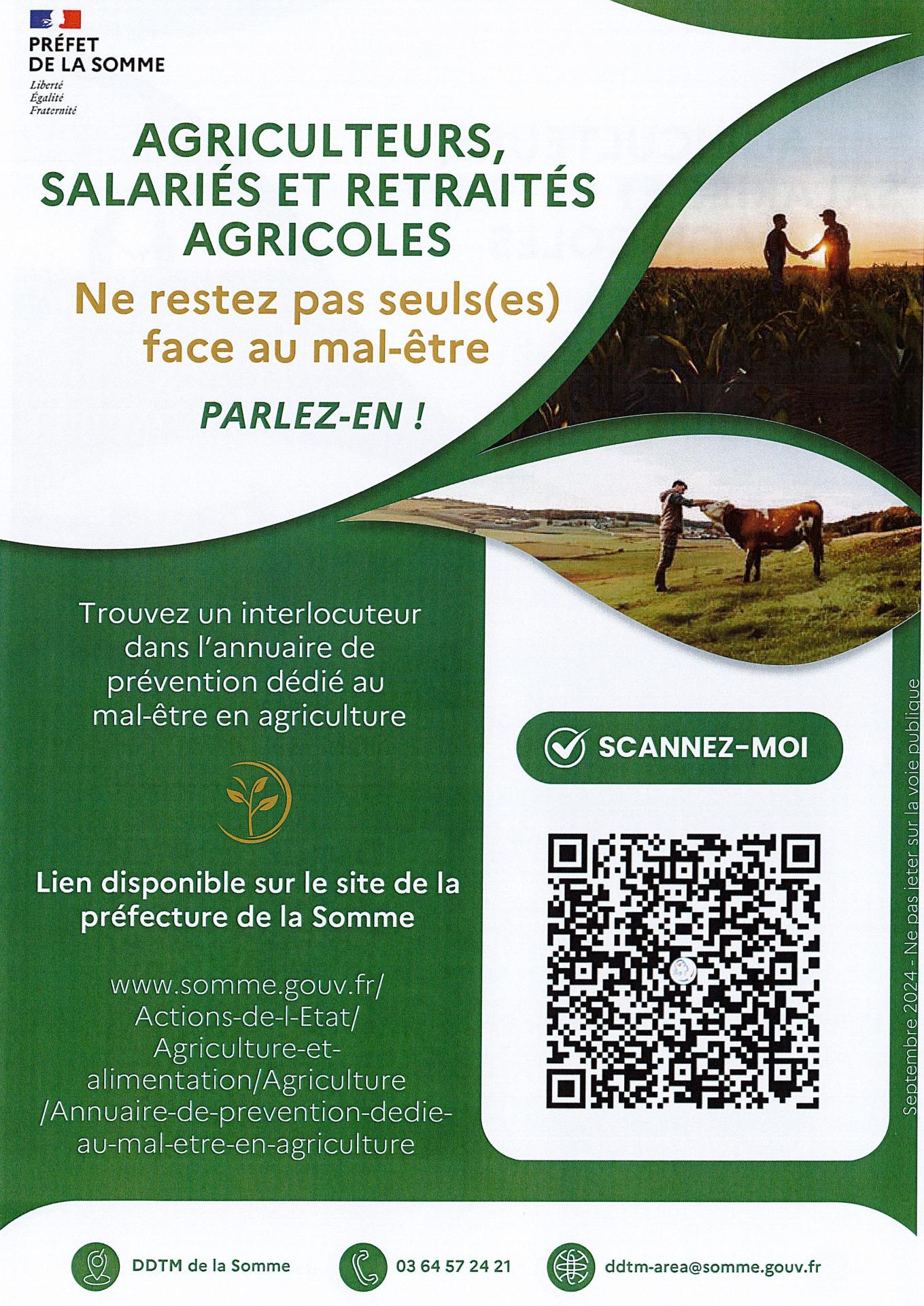 Mal agricole 2026