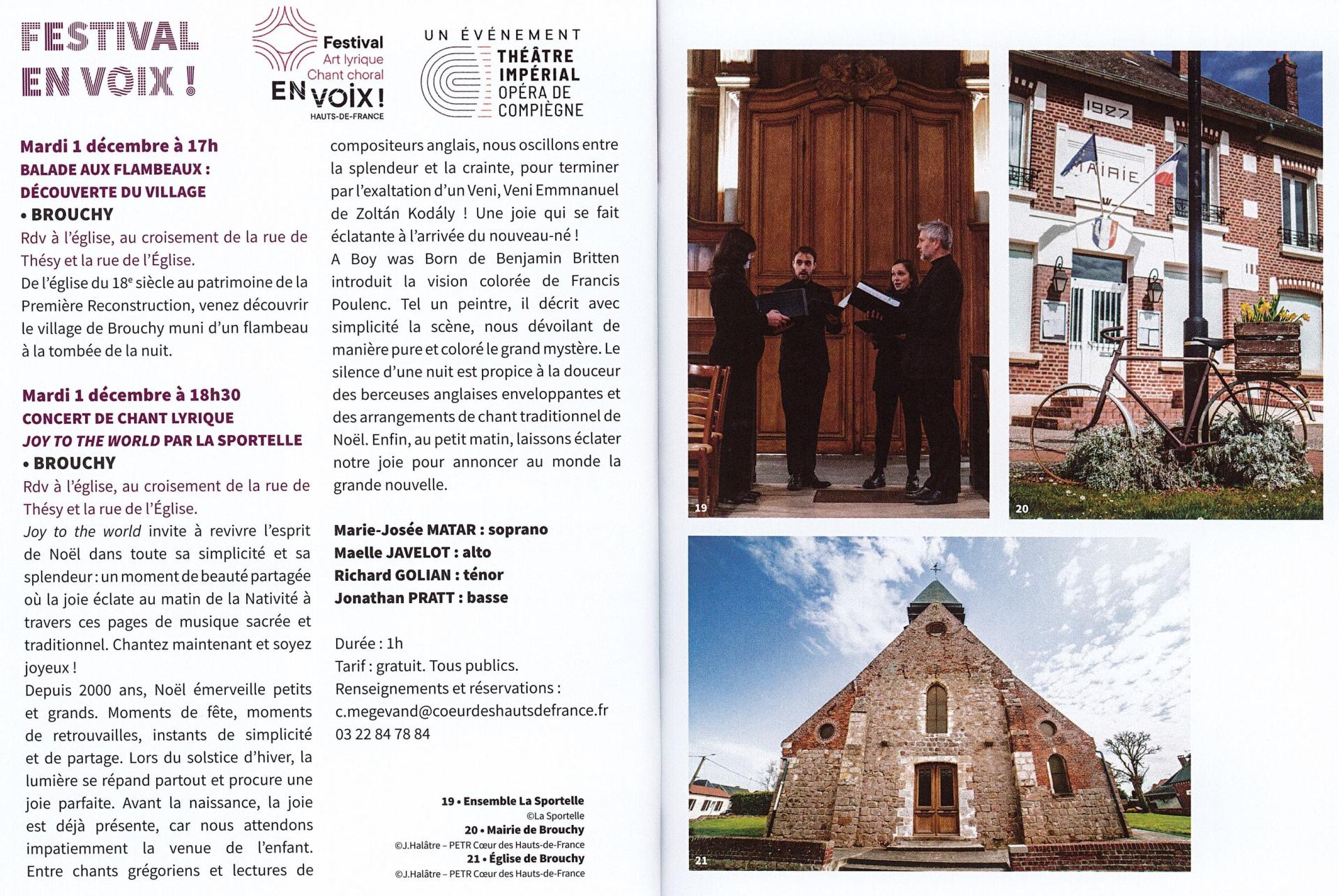 Mardi 1er decembre 2026 festival en voix