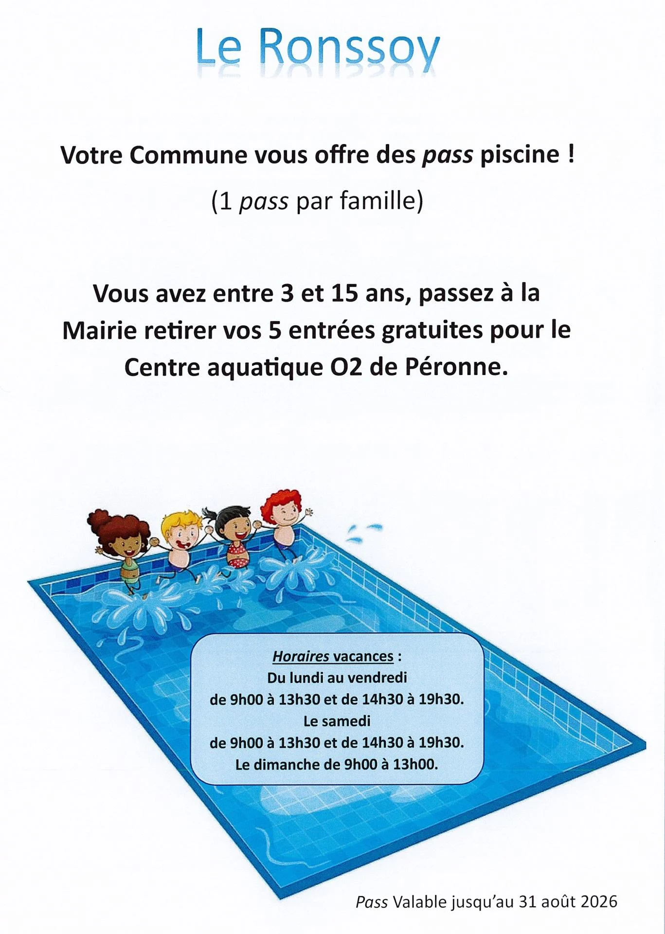 Pass piscine
