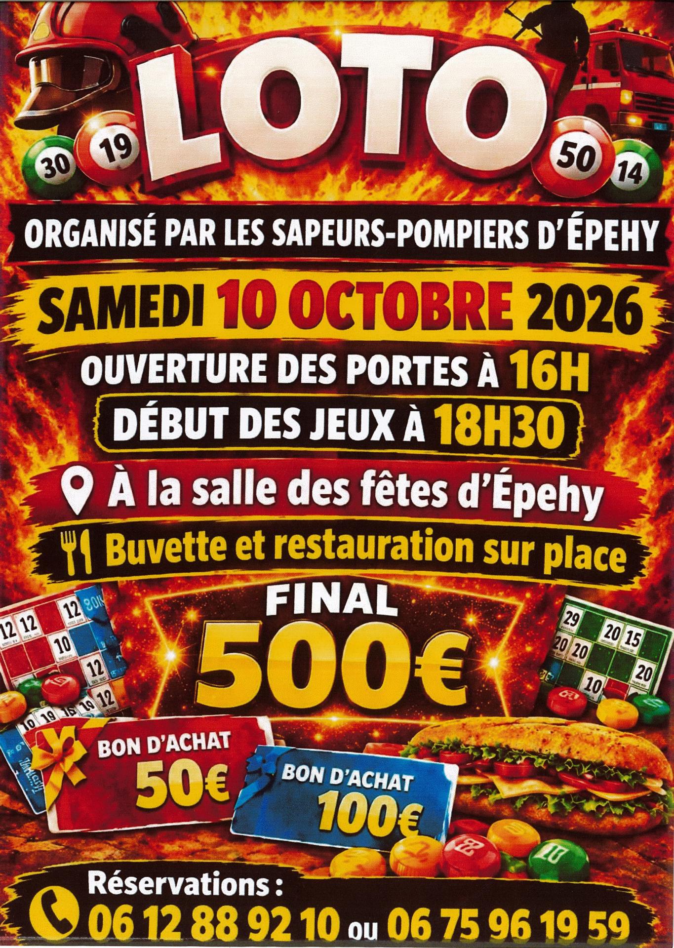 Samedi 10 octobre 2026 epehy