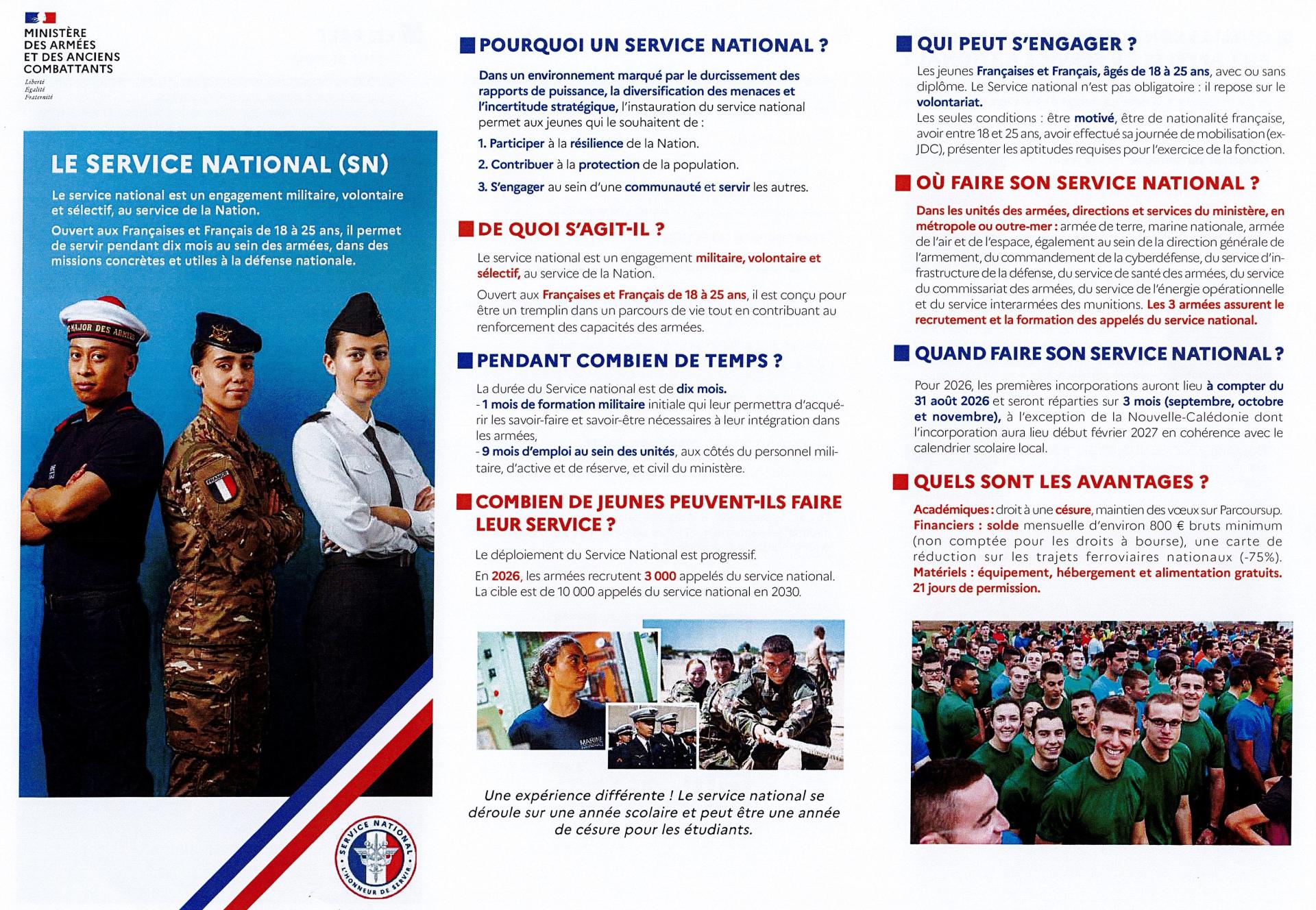 Service national page 1