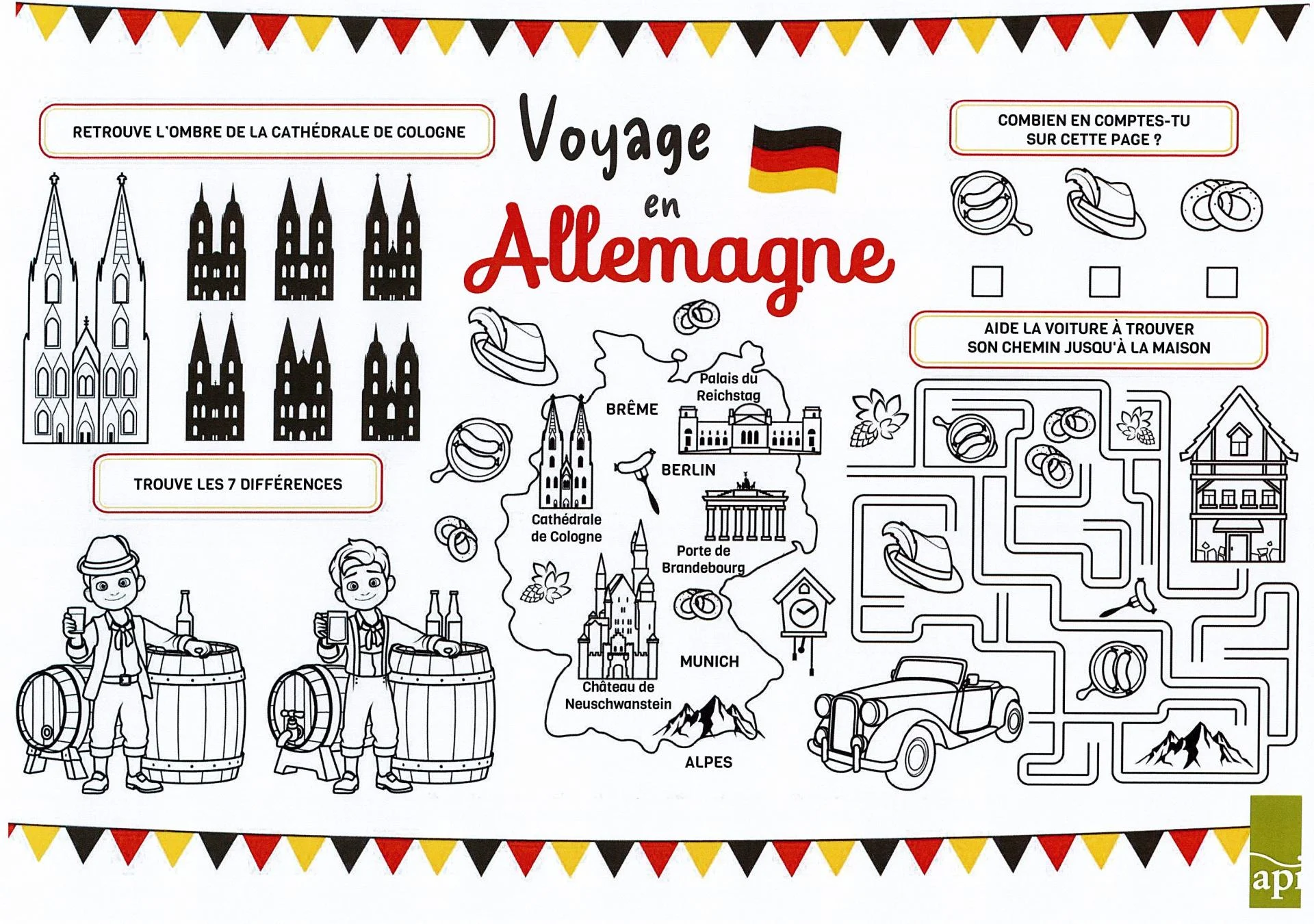 Set activites allemagne