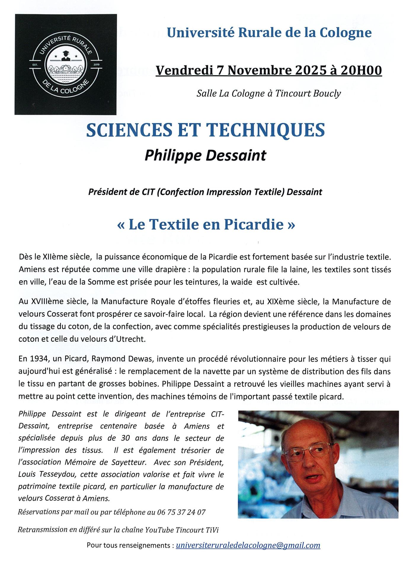 Vendredi 7 novembre 2025 tincourt